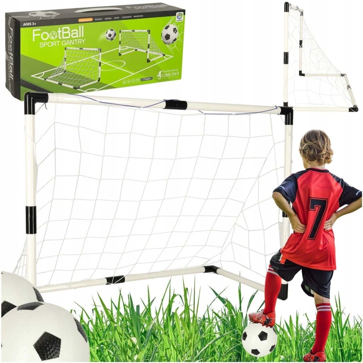 Voetbaldoel voor Kinderen - 95x48x70 cm - Oefen en Train