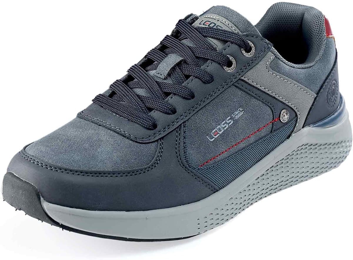 Heren sportschoenen 42 - leren trainers - casual wandel- en stadsschoenen - comfortabel en stijlvol - ShopVlot