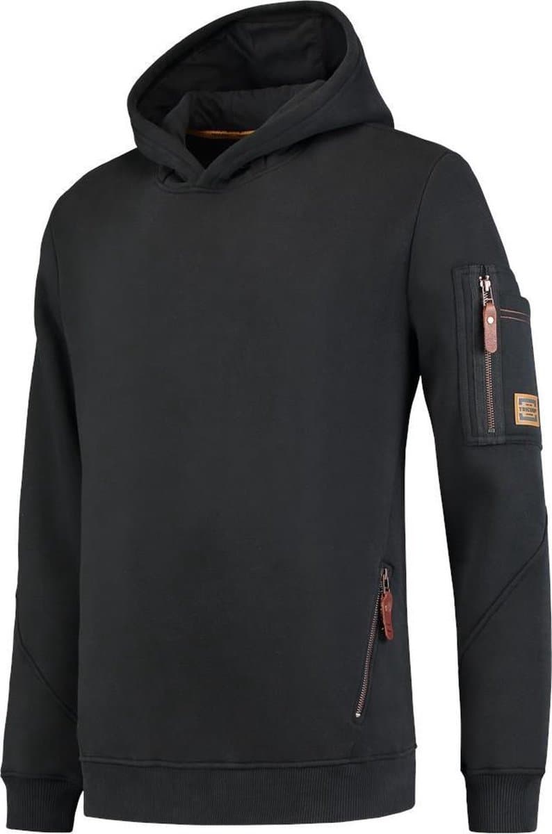 Tricorp Sweater Premium Capuchon 304001 Zwart - Maat M