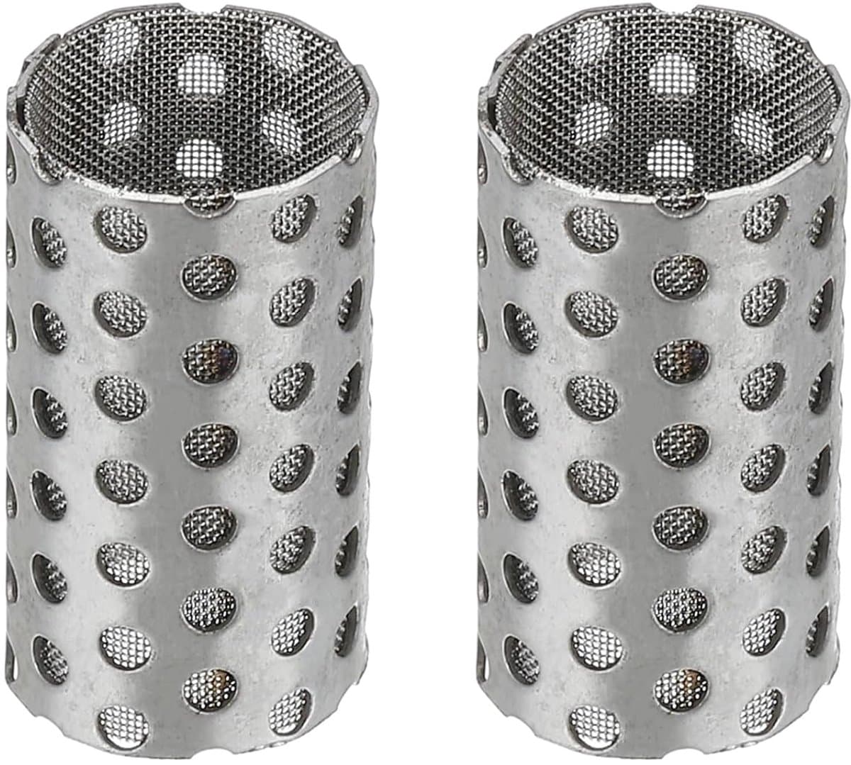 2pcs 15mm Od strainer mesh - 27mm H - 80 mesh Y-shaped screen strainer valve mesh screen - 304 stainless steel - dubbele laag - zeef voor vuilpomp