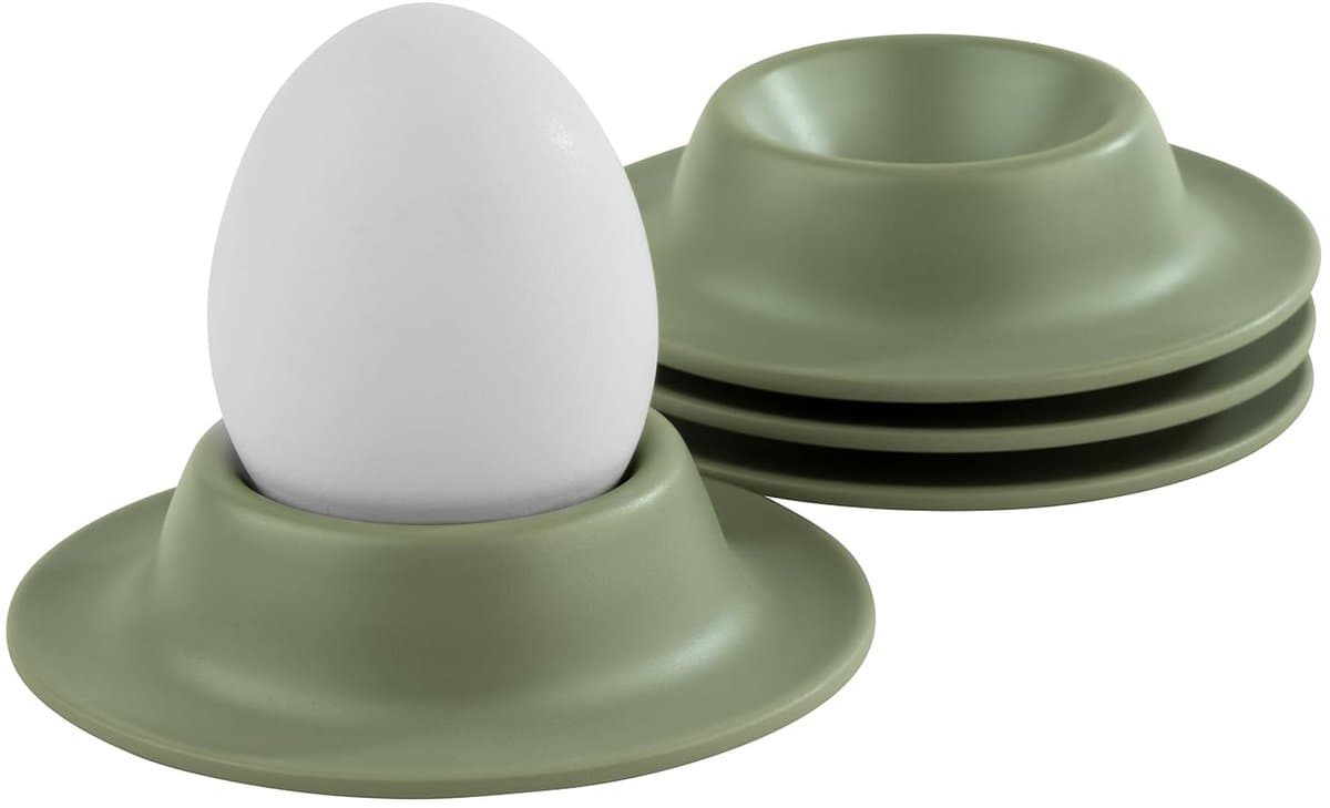 APS Eierdopjes EGGY, melamine, groen, set van 4 stuks