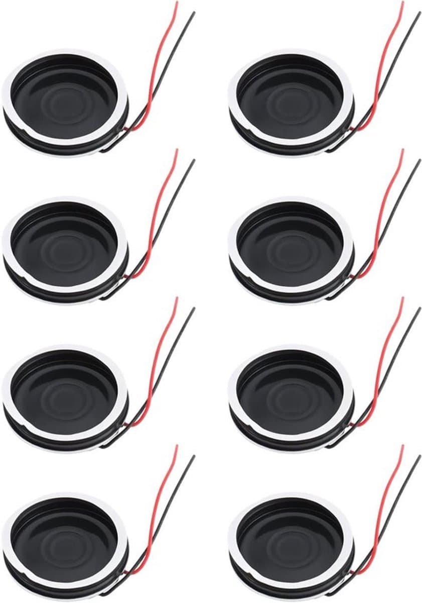 8 stuks 28mm 8Ohm 1W Audio Speaker voor GameBoy Classic - Set van 8 speakers