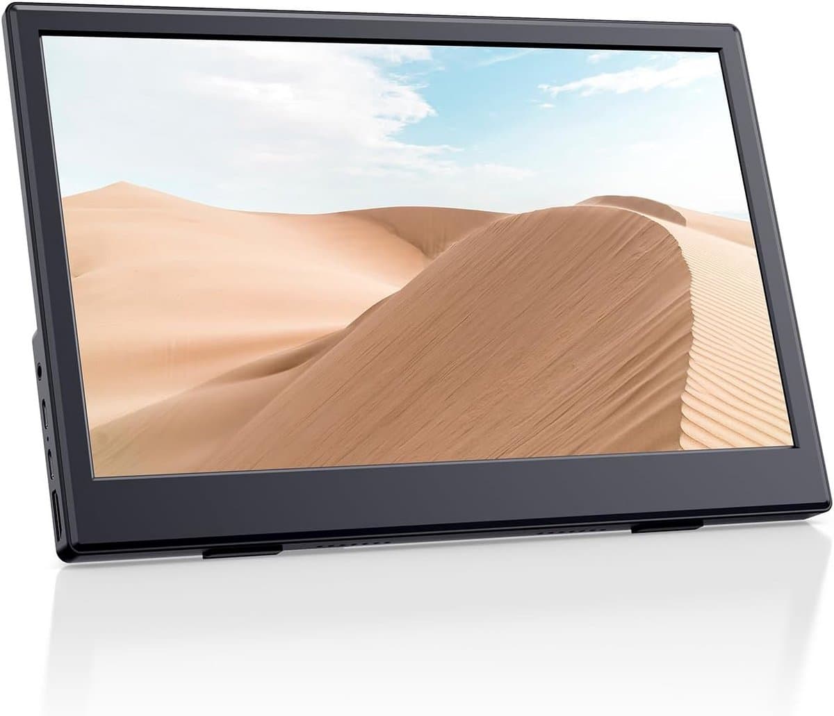 Draagbare Externe Monitor 11,6 Inch HDMI USB-C IPS Scherm met Ingebouwde Speakers