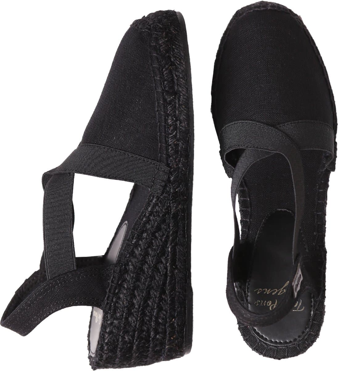 Toni Pons Fabi Wedge Espadrilles Zwart EU 40 Vrouw
