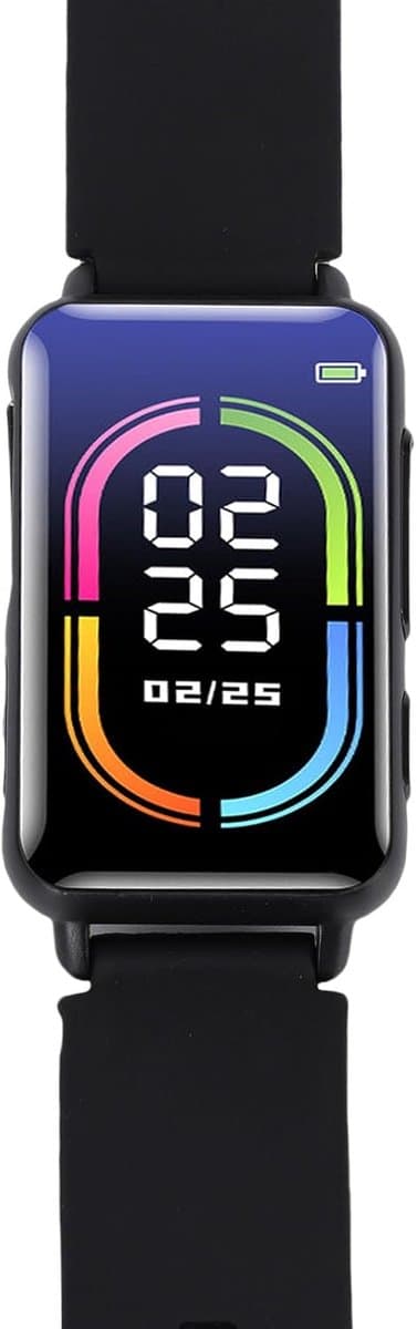 Spraakrecorder Horloge - Slimme Opname - Lezingen Vertalen - AI Ruisonderdrukking - 183 Inch Touchscreen