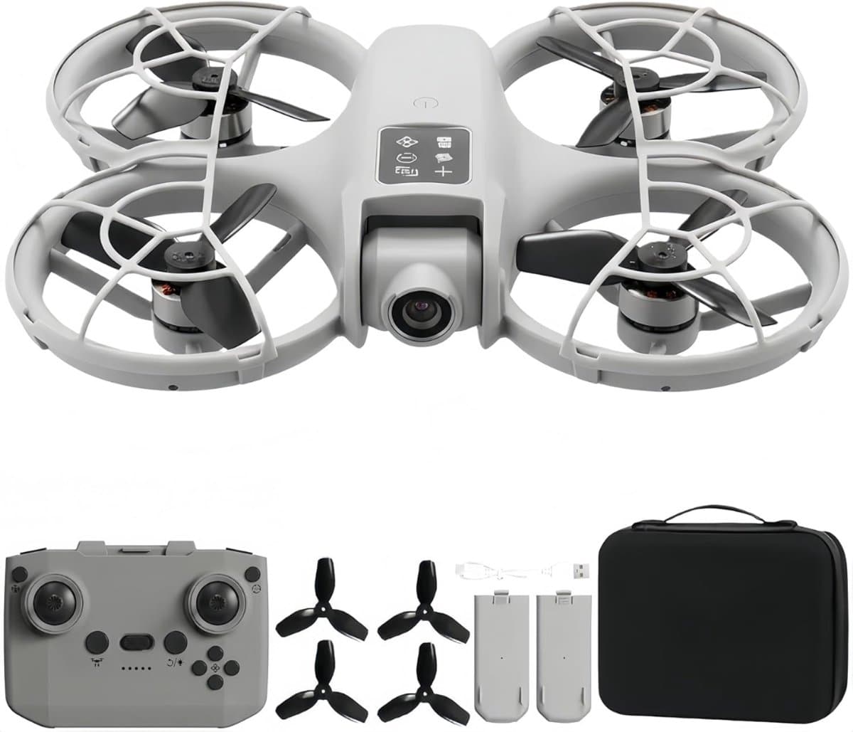 Nexvo® Drone voor Kinderen - Drone - Wit -15cm x 5cm x 18cm