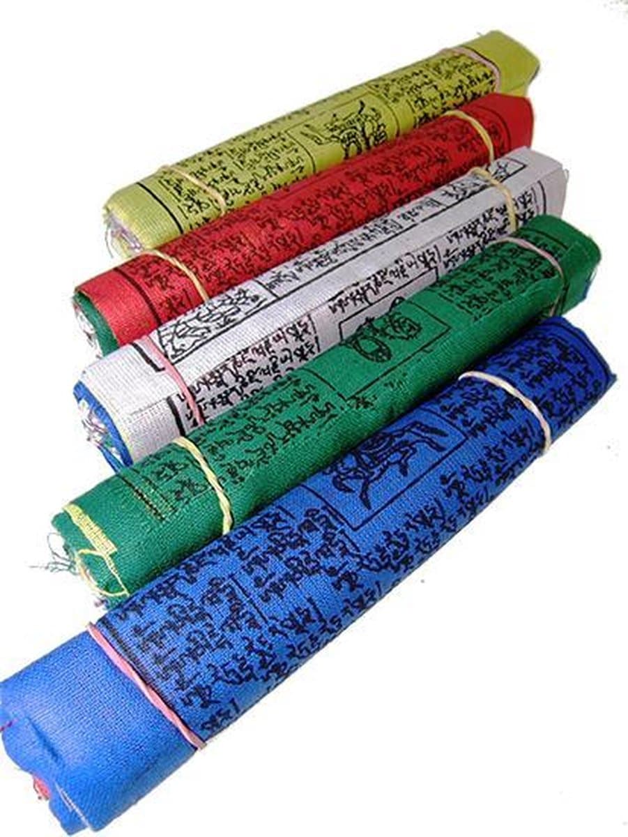 Tibetaanse Gebedsvlaggen Groot - 34 x 29 x 800 cm - Polyester