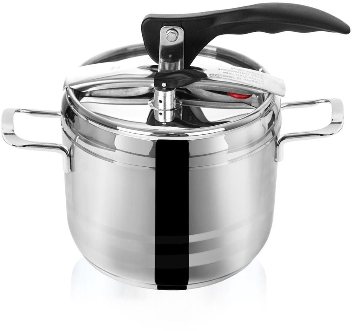 Orion Profi Serie - Stalen Snelkookpan - 3,5L - Drukregelbaar - Veiligheidsventielen