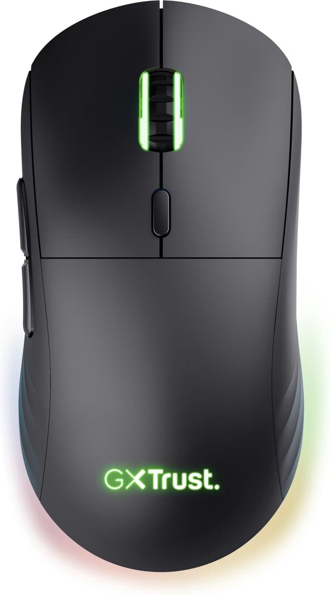 Trust GXT 927 Redex+ muis gamen rechtshandig RF draadloos + USB Type-A Laser 25600 DPI