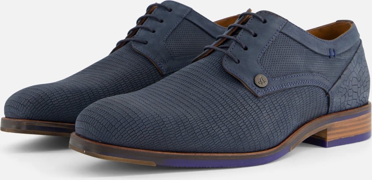 Australian Guardiola Veterschoenen blauw Leer - Maat 45