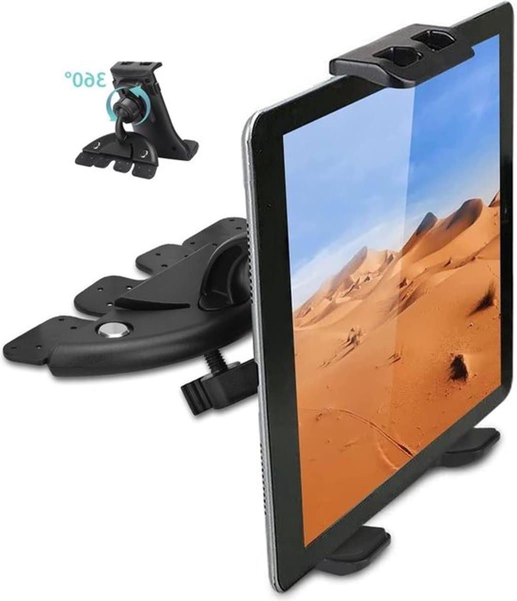 Telefoonhouder auto Universeel 360 Graden Draaibaar CD-slot - iPad Tablet Houder - Smartphone Houder telefoonhouder auto