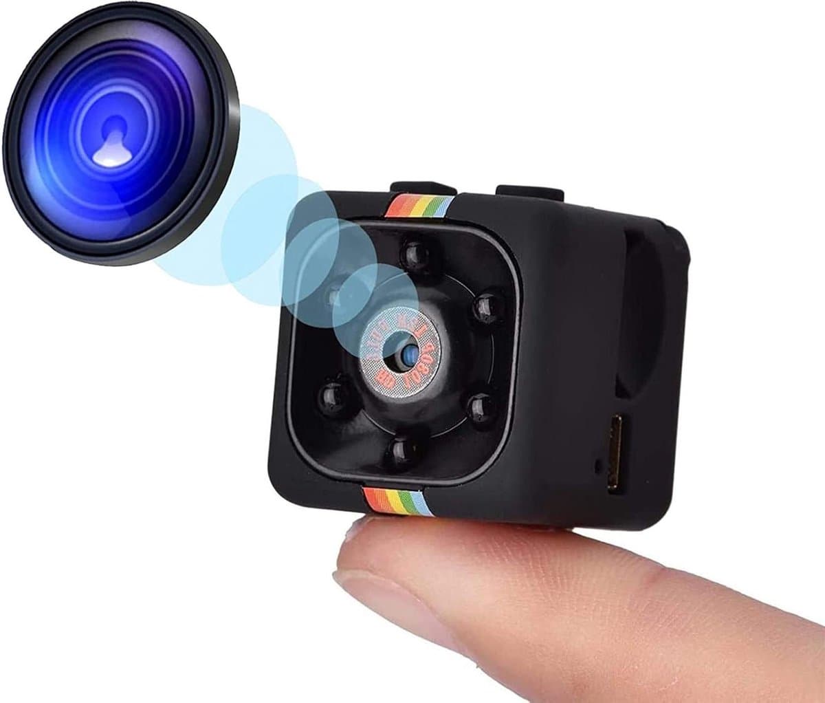 1080P mini-actiecamera met microfoon - draagbare nachtcamera - Full HD dashcam - bewegingsdetectie - videorecorder - Windows ME - 2000 - XP - 2003 - 10 - Vista - Mac OS - Linux .