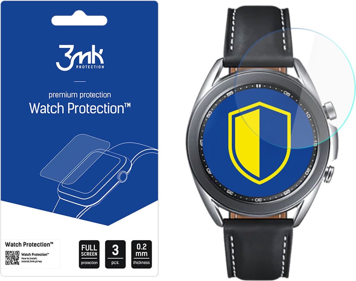 Samsung Galaxy Watch 3 41mm - 3mk Watch Protection v. FlexibleGlass Lite