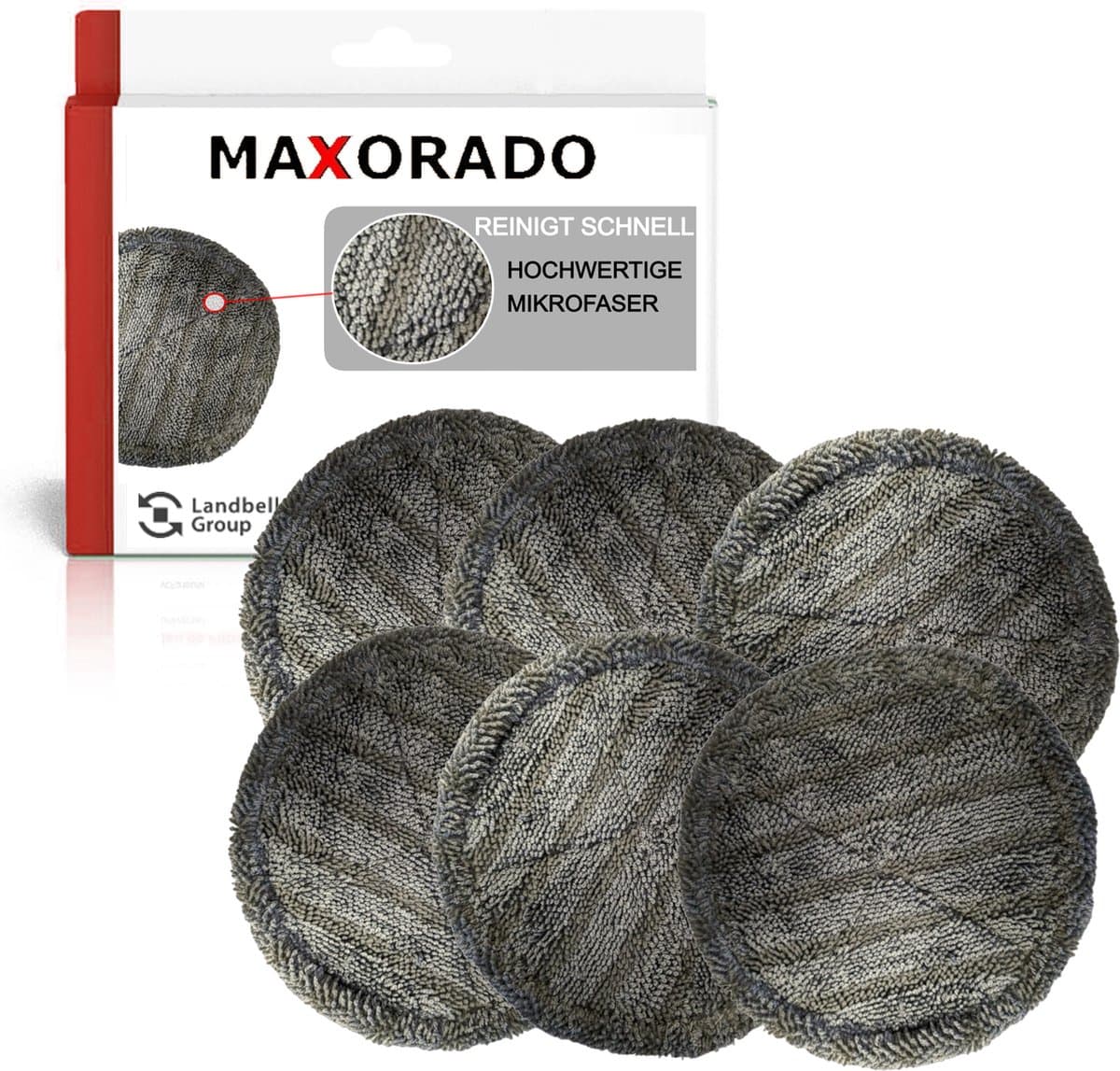 Maxorado 6 stuks reserve pads voor uw mobb - geschikt voor Dyson dweilopzetstuk – dweilmondstuk - dweilmop V7, V8, V10, V11, V15 - vloerzuigmond vervangingspads universeel