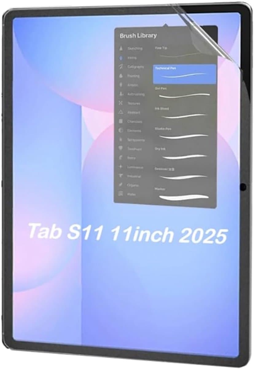 2pcs papieren film voor Samsung Galaxy Tab A11 8.7"