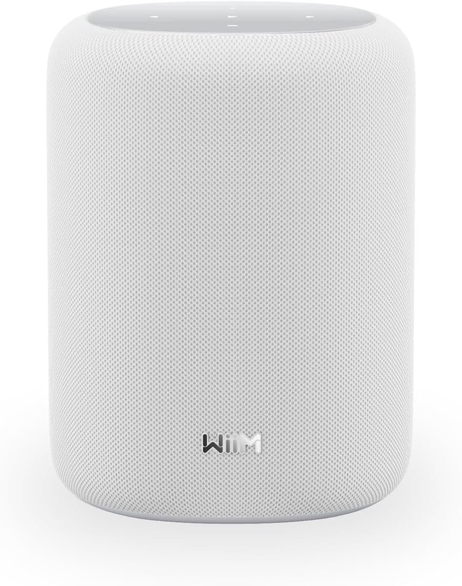Thijox - WiiM Sound Lite Smart Speaker, Hi-Res 24-bit/192 kHz, AI RoomFit, 100W Piekvermogen, Wi-Fi 6E/Bluetooth 5.3, Multiroom & Stereo Pairing, Wit
