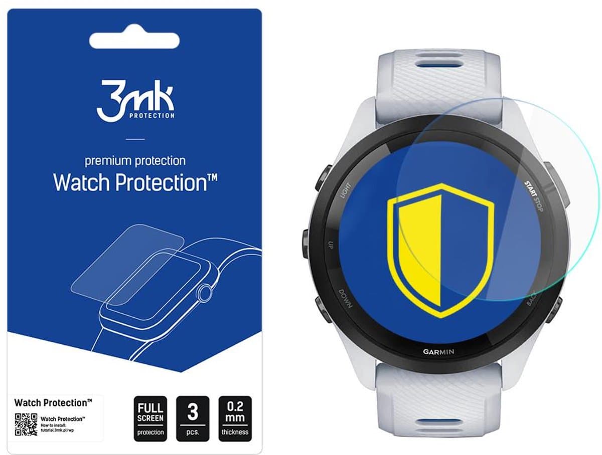 3Mk Bescherming Voor Garmin Forerunner 265 Arc Gehard Glas Anti-Oppervlak