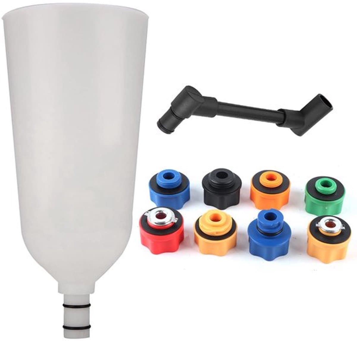 Onf3 - Olie Trechter Adapter Set - Universele Automotive Trechters