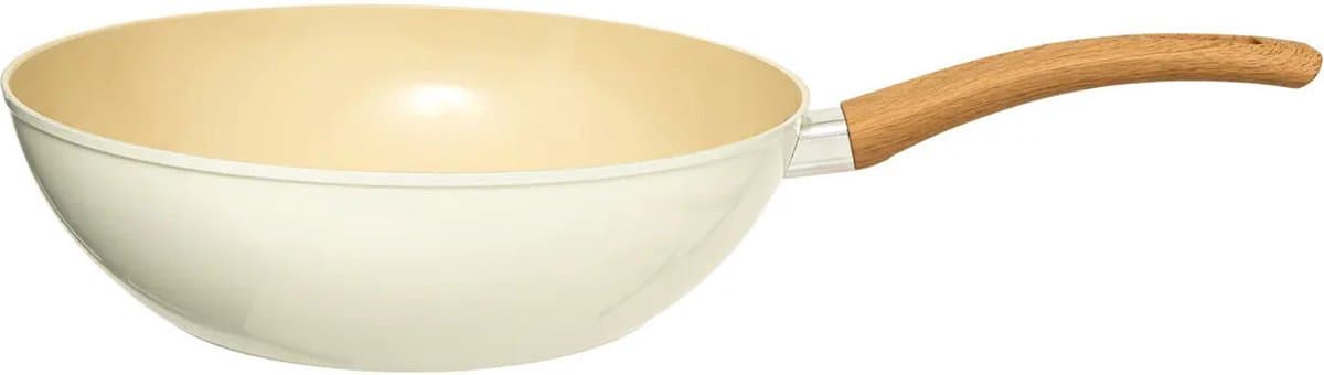 5five Harmony Forged Wok - 29 cm, Beige