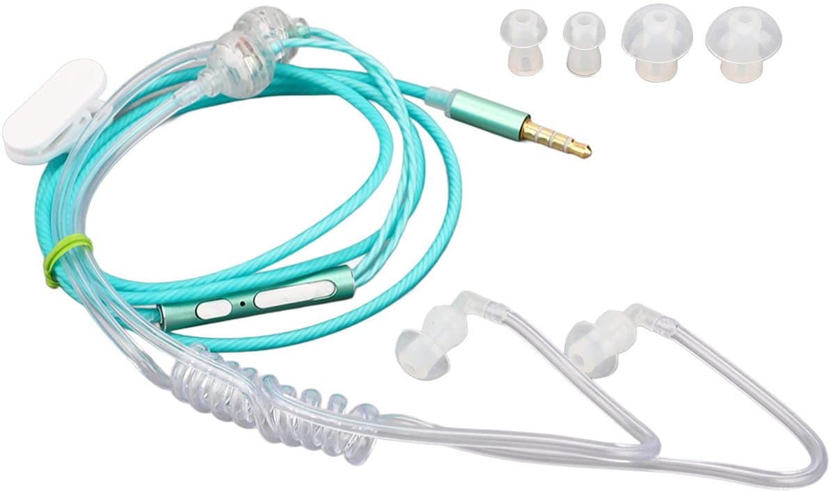 Store_7 - In-ear Binaurale Hoofdtelefoon - Anti-straling Geluidsisolatie - Groente - Ruisonderdrukking Oordopjes - Geschikt voor Laptop en Tablet -...
