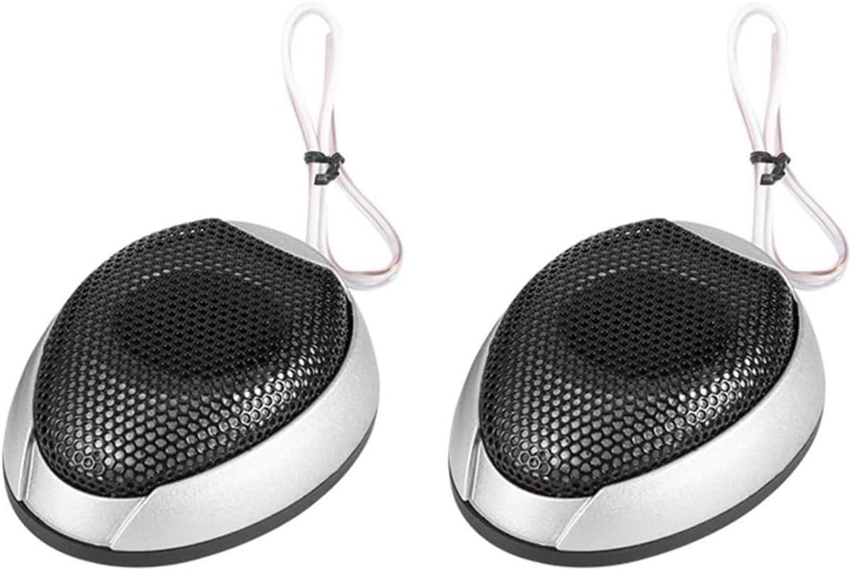 Auto Tweeter Luidsprekers - Hoge Ton Speakers - Muziek Luisteren - Super Power Geluid - 1000W 98dB - Zilver