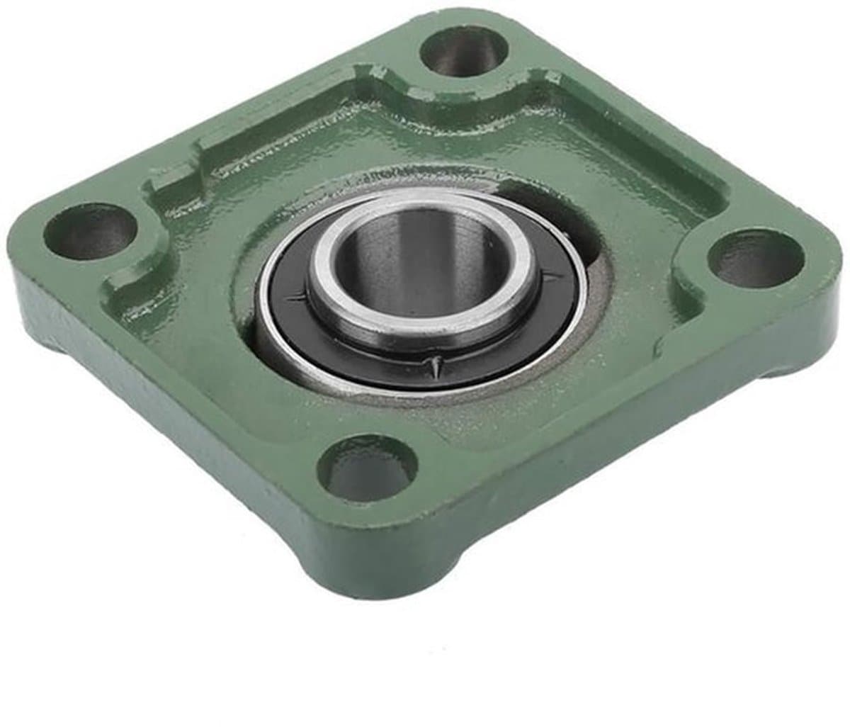 Vierkante flens gemonteerd kussen blok lager UCF204/205/206/207/208/209/210 groen