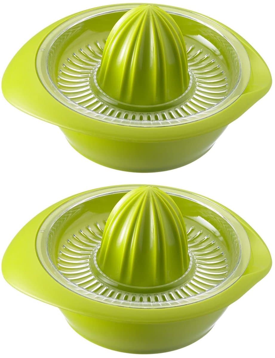 By shayne - Citruspers - Handmatige sapmaker - Perfect voor thuisgebruik - Appelgroen - Ideaal voor citroenen en sinaasappels - Vaatwasserbestendig -.
