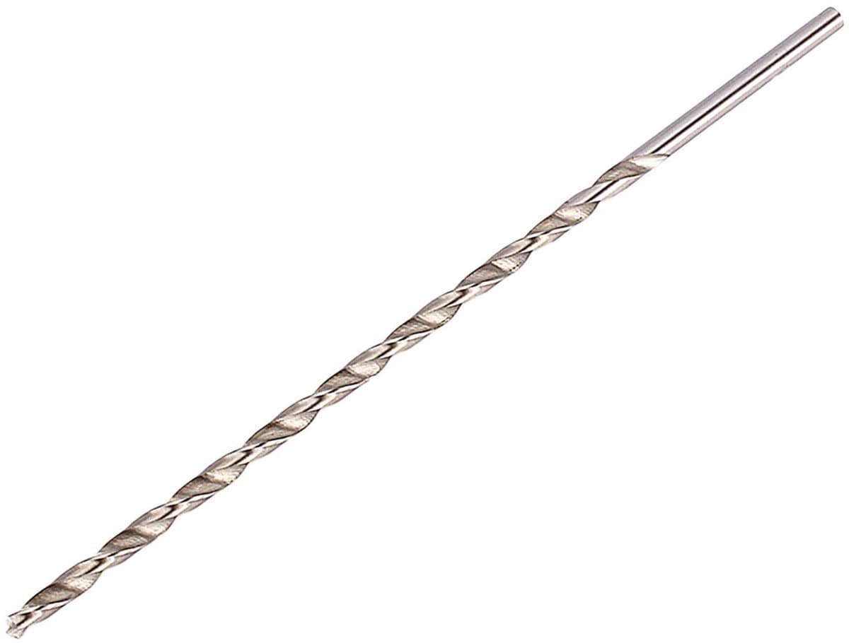 Dailygoody - Spiraalboren - Extra lange HSS-steenboor - 5 Mm x 200 Mm - Voor boren in hout en kunststof - Efficiënt boren - Geschikt voor elektrische