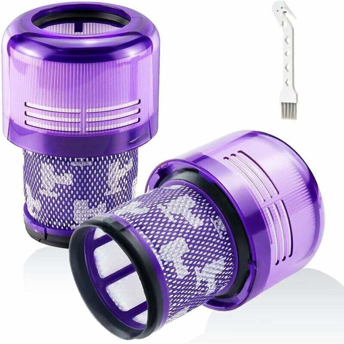 2 filterpatronen voor de Dyson V11 Absolute Extra Pro, V11 Couple Driving Pets en V15 Detect stofzuigers (niet-stofzuiger).