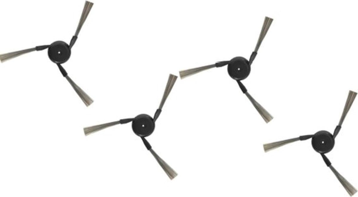 4 Stofzuigeronderdelen -Geschikt voor Dreame X40 PRO/X40Ultra/L40 Ultra stofzuiger(4 zijborstels)