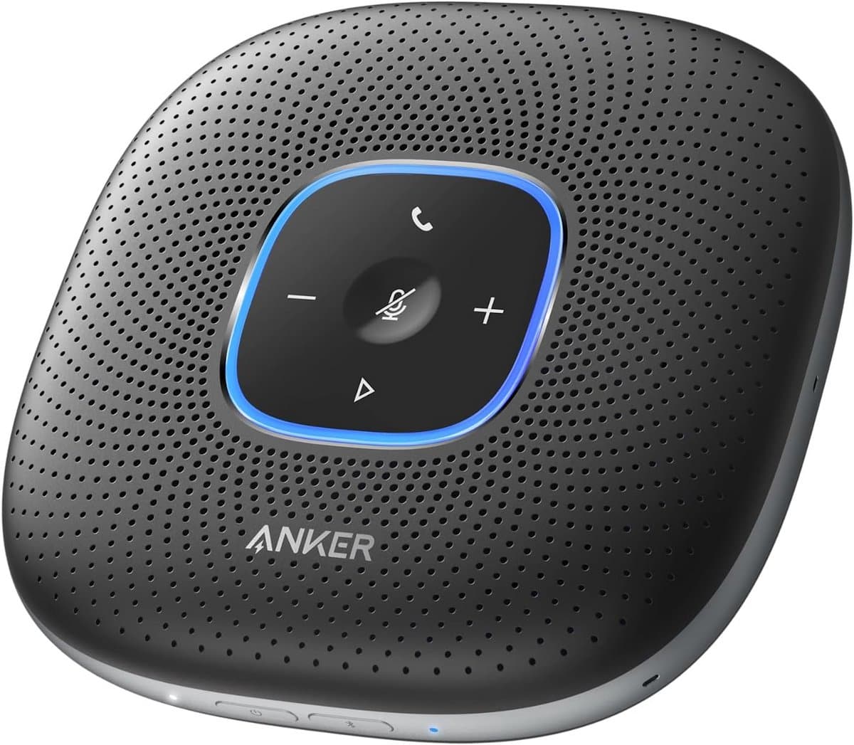 Bluetooth Conferentiespeaker met 6 Microfoons voor Helder Geluid en 24 Uur Praatijd