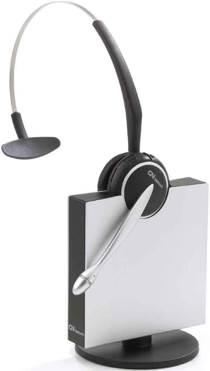 Draadloze Headset met Microfoon voor Zakelijk Gebruik - DECT 2-in-1 Oorschelp