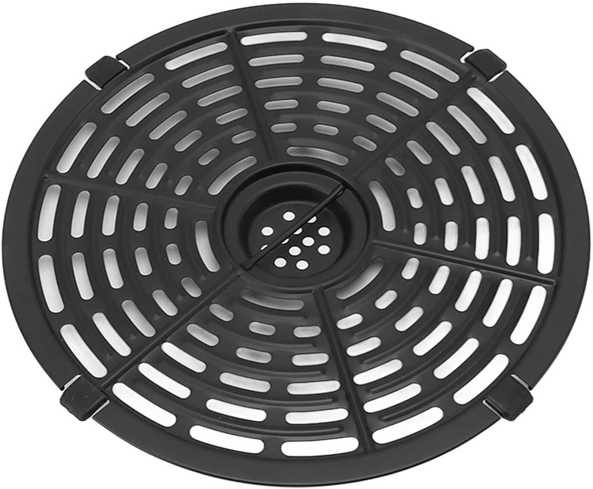 Replacement Air Fryer Grill Pan, Upgraded Grill Pan with Sharper Plate, Non-Stick Coating, Air Fryer Accessories, Replacement Parts Tray (20CM)