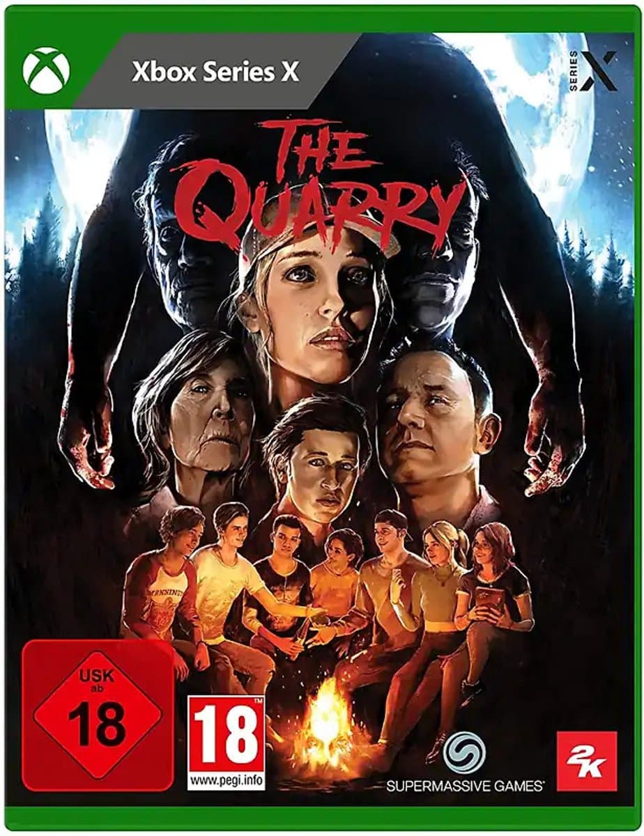 Microsoft The Quarry: Deluxe Edition, Xbox One,Xbox One X,Xbox Series S, Multiplayer modus, Alleen voor volwassenen