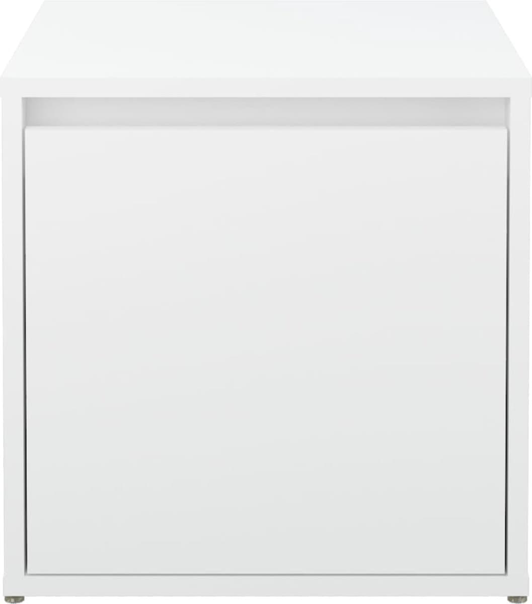 vidaXL Opbergdoos met lade - 40,5 x 40 x 40 cm, Sonoma Eiken