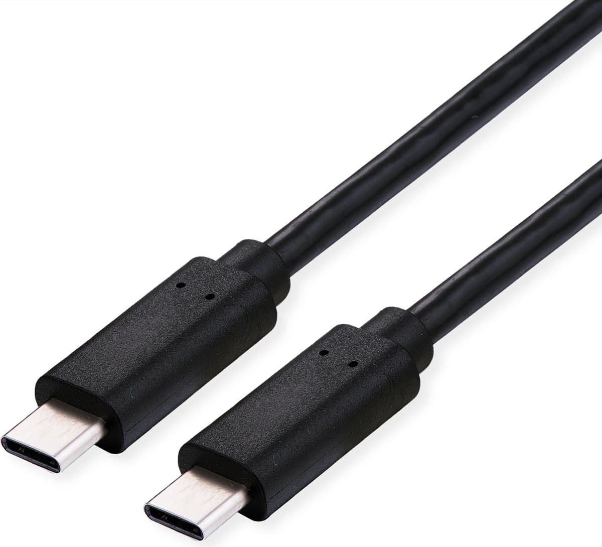 ROLINE USB4 Gen3x2 Kabel, C-C, M/M, 8K UHD-2, 40Gbit/s, 240W, zwart, 0,5 m