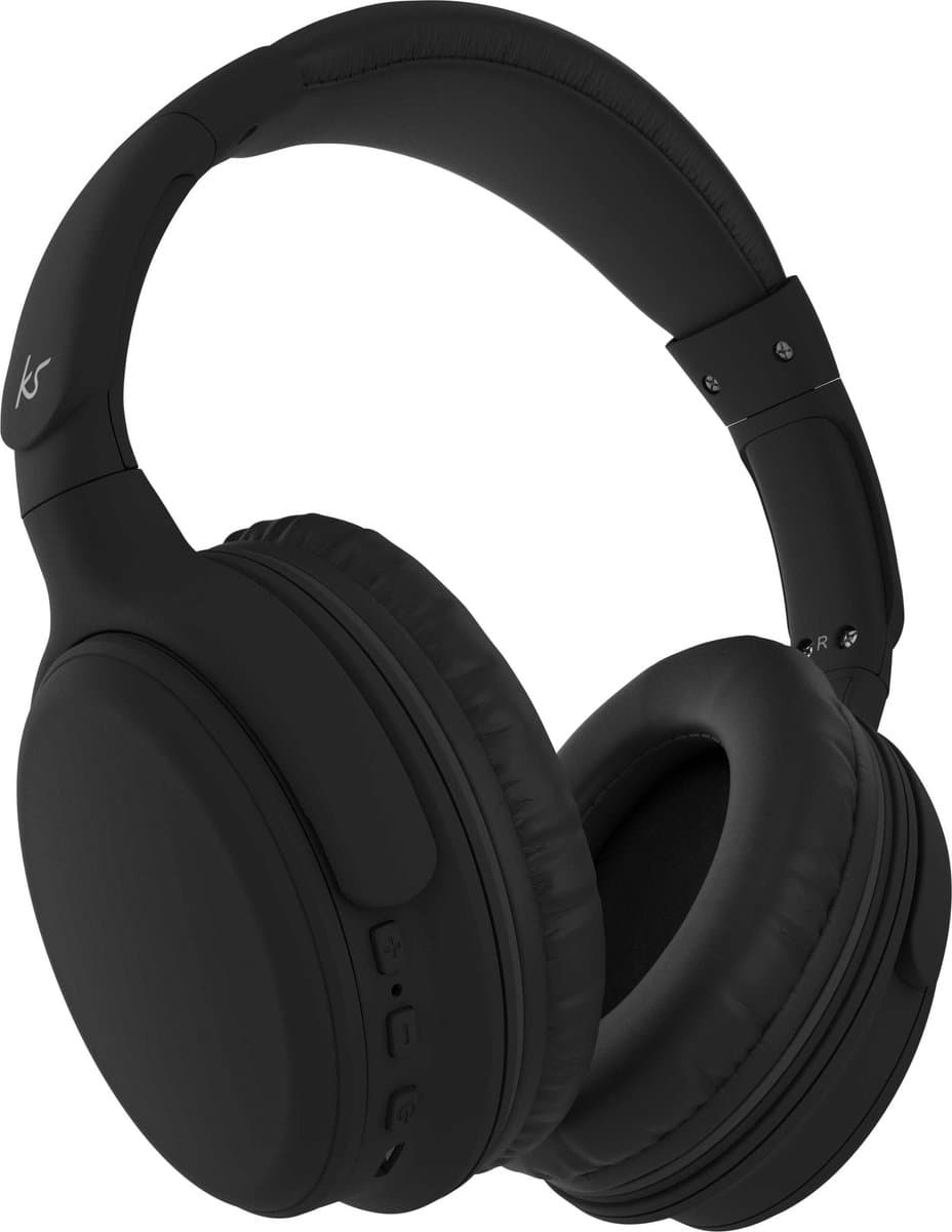 KitSound Slammers Draadloze Hoofdtelefoon / Bluetooth - Zwart
