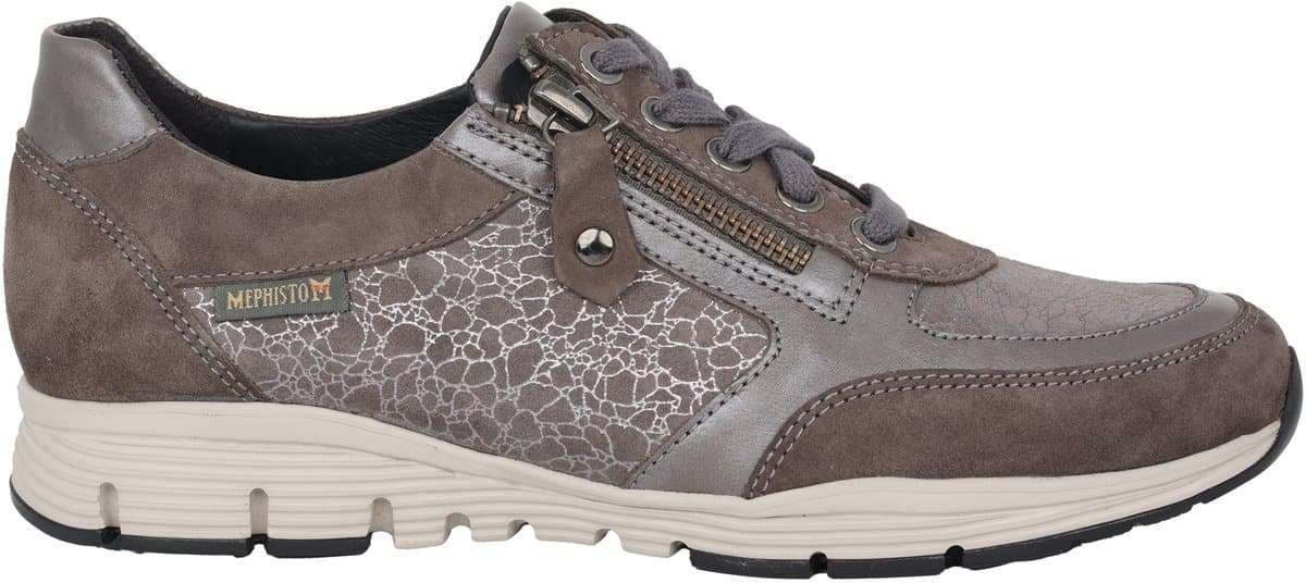 Mephisto Ylona - dames sneaker - Taupe - maat 41 (EU) 7.5 (UK)