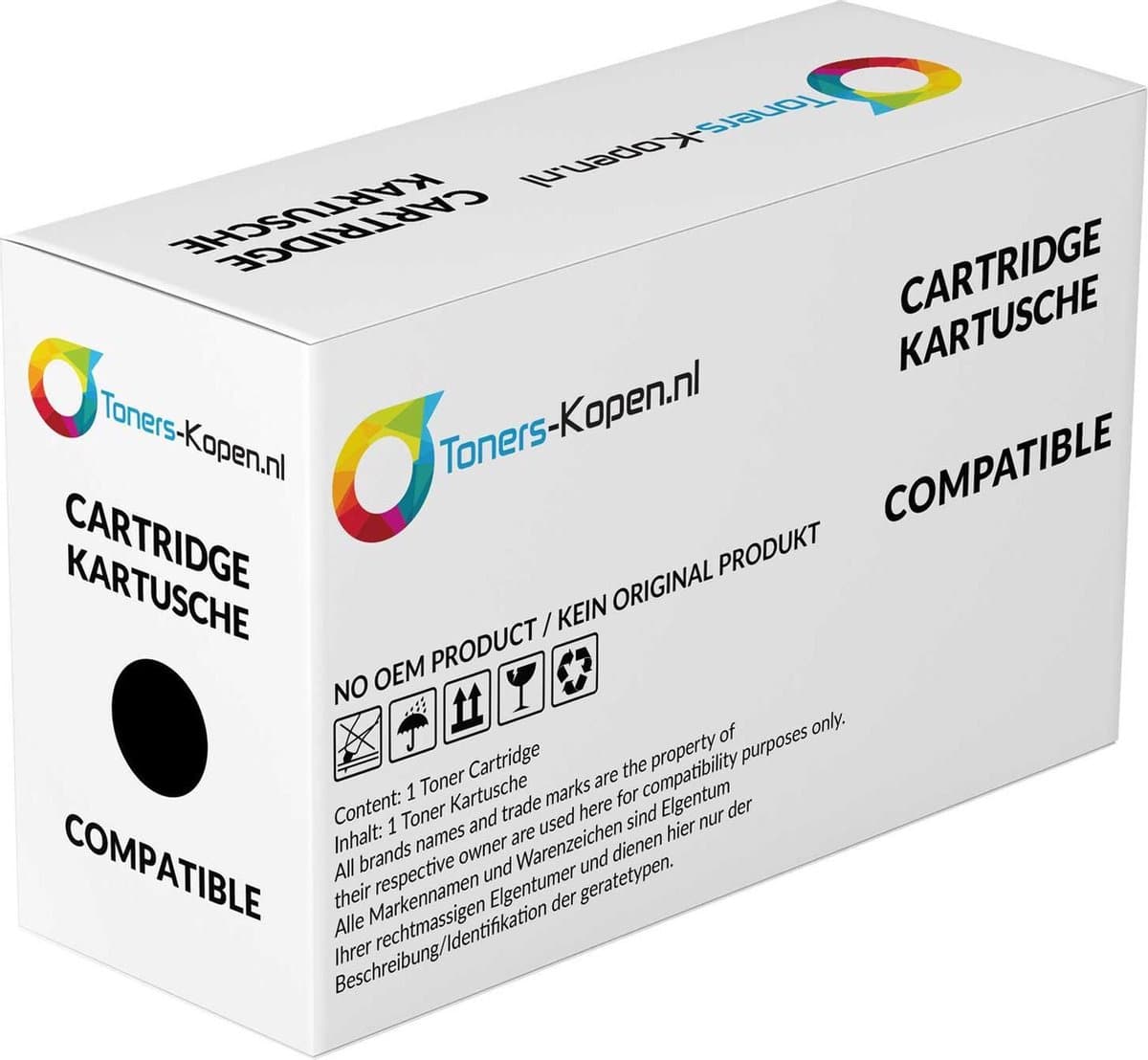 Canon 056 3007C002 - Huismerk Toner Zwart 10000 Pagina's - Canon toner 3007C002 compatible 3007C002 alternatief - I-Sensys LBP320 LBP325dn LBP325x MF540 MF542x MF543x - Zonder Chip