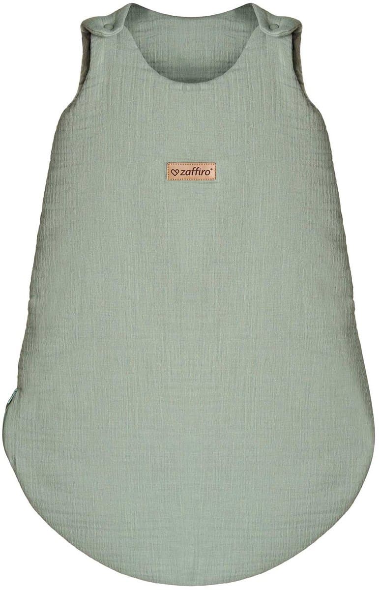 Zaffiro Mousseline Babyslaapzak Mint 0,5 TOG 0-6M Zomer