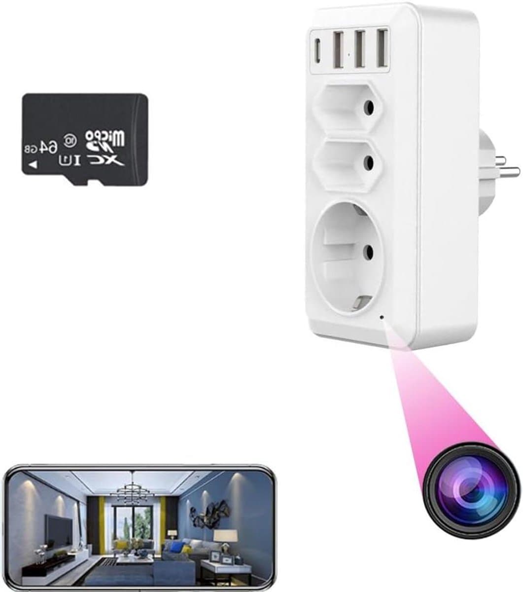 Verborgen Camera - Spy Camera - Spionage - Binnen Gebruik