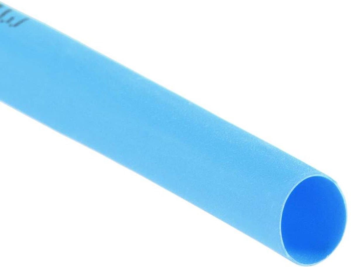 Krimpslang Kabelhuls - Isolatiebuis Bescherming - Kabelbeheer Reparatie - 2:1 Krimpverhouding - 10ft Lengte - Blauw