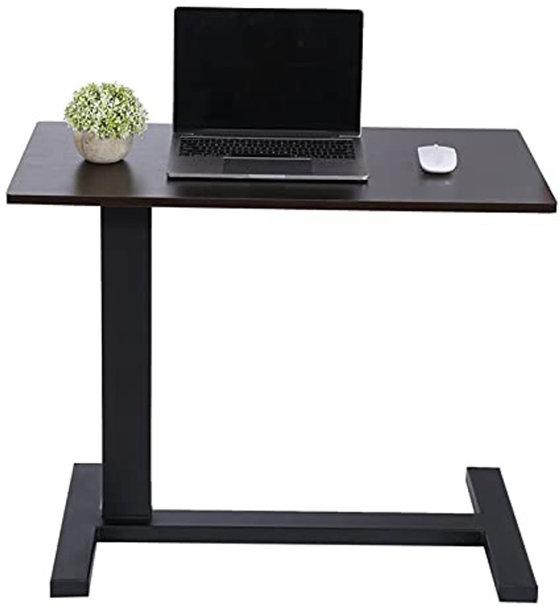 Dailygoods - Multifunctioneel Laptopbureau met C-vormige Basis en Wieltjes