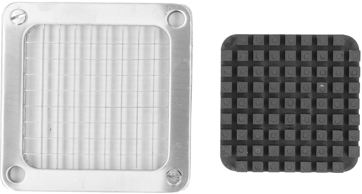 Dailygoods- Frietsnijmes Roestvrij staal - Groentesnijder - Aardappelsnijder - Patatsnijder - Snijder voor komkommer/aubergine/wortel - Duurzaam en slijtvast