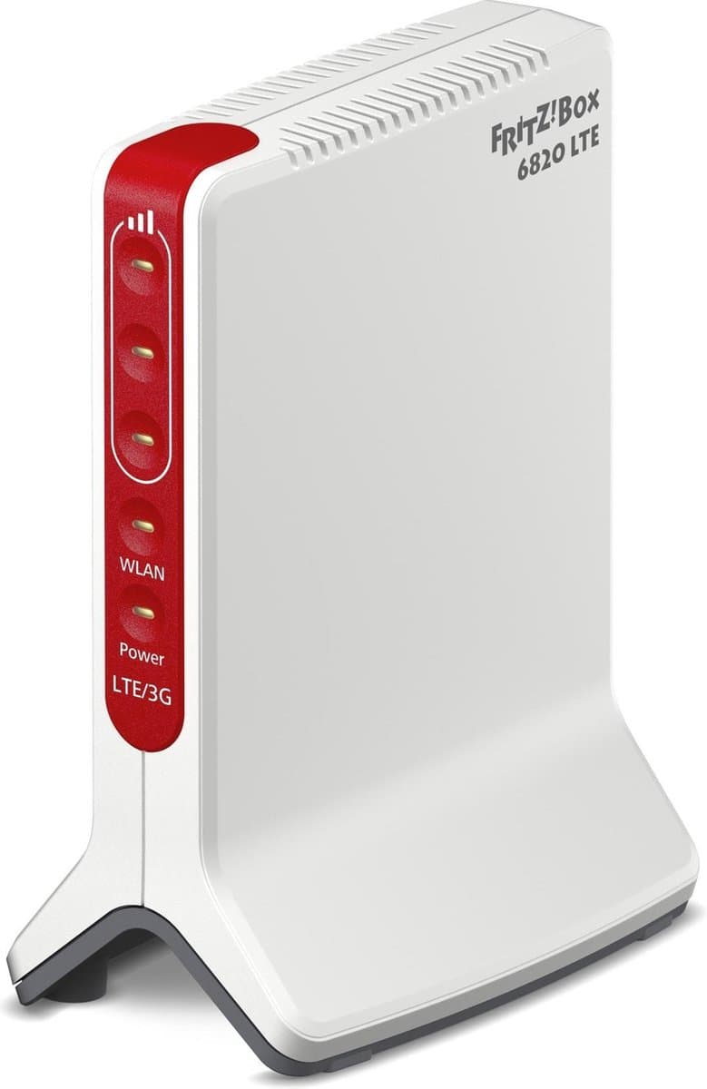 FRITZ!Box 6820 LTE - Router - LTE/3G - Single-Band - WiFi 4 - 450 Mbps - Internationaal model