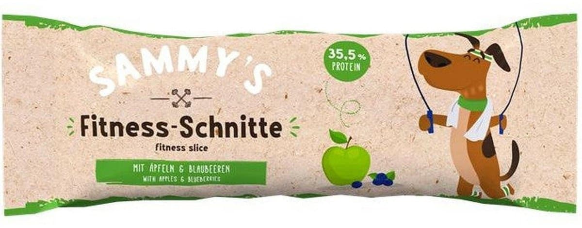 Sammy's Fit-Schnit 20x25g - met appels & bosbessen