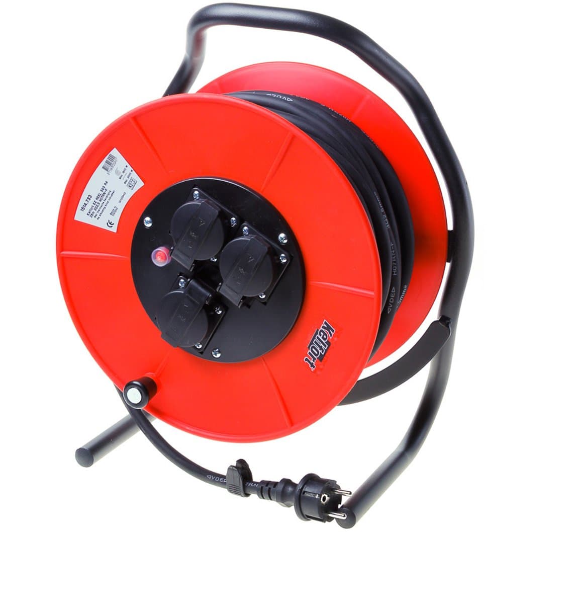 Kelfort Kabelhaspel er500(d) 25m 3 x 2.5mm²