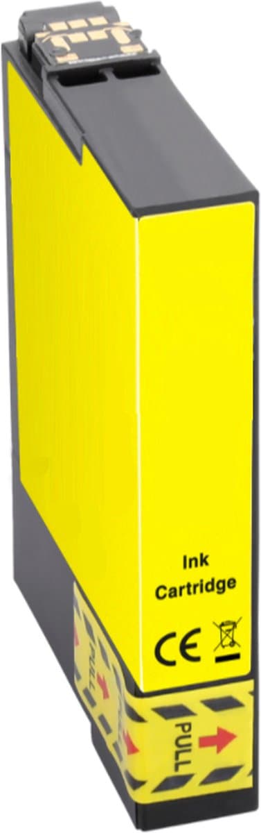 Huismerk geschikt voor Epson 502XL inktcartridge Geel - XP-5100 - XP-5105 - XP-5150 - WF-2860DWF - WF-2880DWF