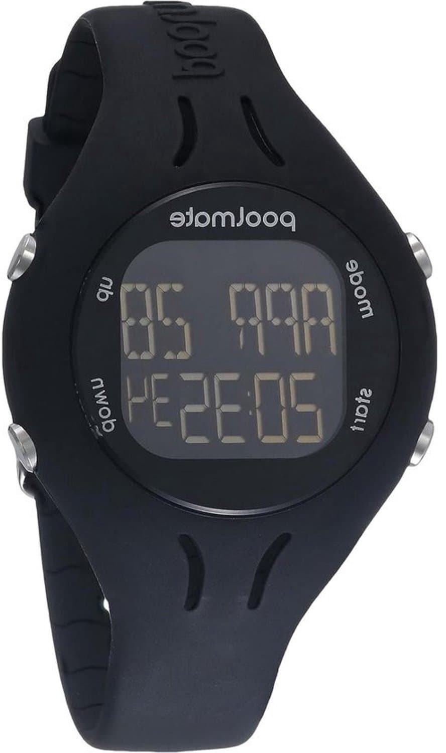 Zwemcomputerhorloge - Zwemtracker en zwemcomputer - Zwemgedrag monitoren - Openwatermodus - 50m waterdicht - Zwart