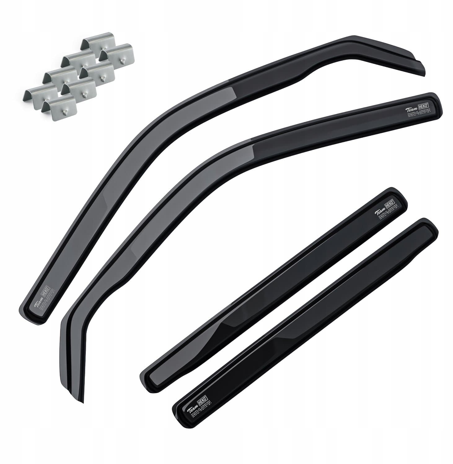 Heko Windkappen voor DAIHATSU MOVE 1995-1998 - 4 stuks